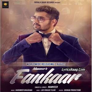 Fankaar Lyrics Manveer 2015 Single Track Songs 