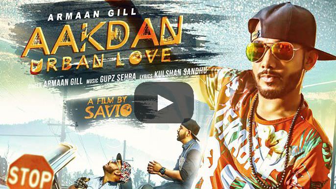 Aakdan Urban Love Lyrics – Armaan Gill
