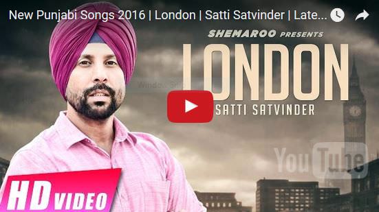 London Lyrics – Satti Satvinder | Punjabi Songs