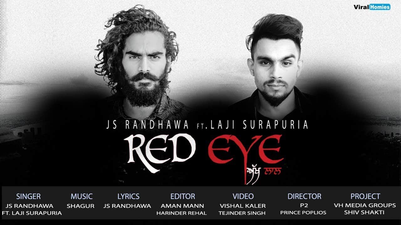Red Eye (Akh Laal) Lyrics – Laji Surapuria, JS Randhawa