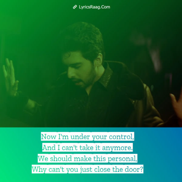 CONTROL SONG LYRICS Armaan Malik Pop English Song