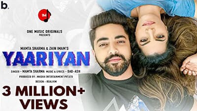 Yaariyan Lyrics (Hindi) – Mamta Sharma & Zain Imam