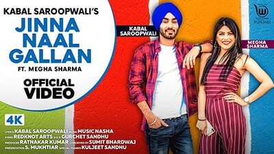 Jinna Naal Gallan Lyrics – Kabal Saroopwali Ft. Megha Sharma
