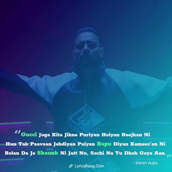 haan haige aan song lyrics karan aujla new Punjabi