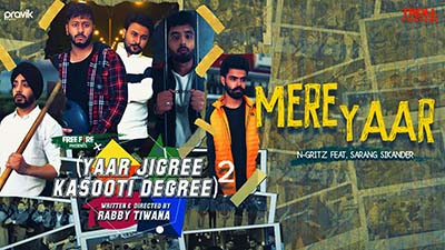 Mere Yaar N-Gritz Sarang Sikander lyrics