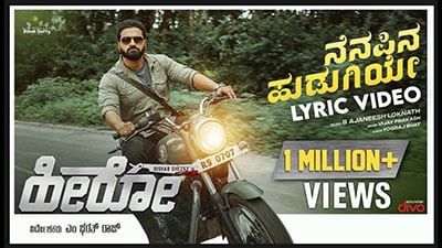 Nenapina Hudugiye Lyrics – Hero (Kannada) | Vijay Prakash