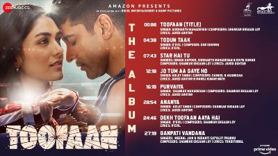 Ananya Lyrics – Arijit Singh | Toofan