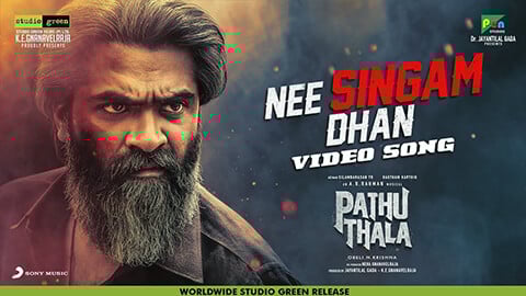 Nee Singam Dhan Lyrics Meaning Pathu Thala