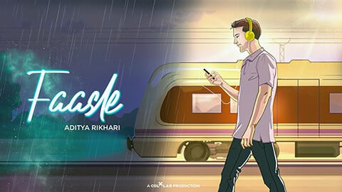 Faasle Lyrics English Translation Aditya Rikhari