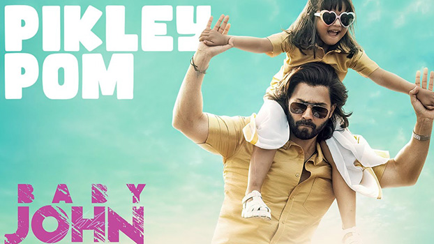 Pikley Pom Lyrics English (with Translation) | Baby John | Vishal Mishra | Baby Riya Seepana