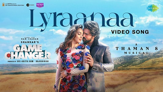Lyraanaa Lyrics With English Translation • Game Changer | Karthik | Shreya Ghoshal