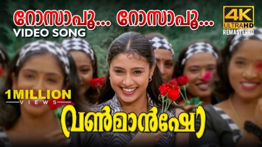 Rosappoo Rosappoo Lyrics Translation (In English): One Man Show | K.S. Chitra | M.G. Sreekumar