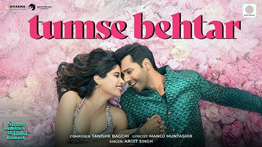 Tumse Behtar Lyrics Translation | Sunny Sanskari Ki Tulsi Kumari | Arijit Singh