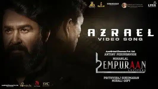 Azrael Lyrics Translation | L2 Empuran | Deepak Dev | Usha Uthup