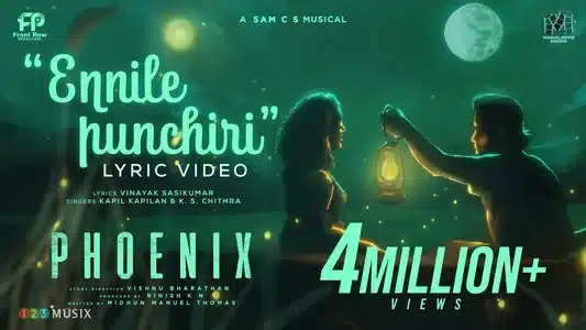 Ennile Punchiri Neeyum Lyrics English Translation – Phoenix | K S Chithra | Kapil Kapilan