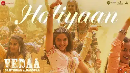 Holiyaan Lyrics English Translation - Vedaa | Asha Sapera | Nikhita Gandhi
