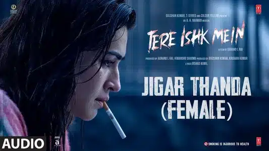 Jigar Thanda (Female) Lyrics Translation | Tere Ishk Mein | Shilpa Rao