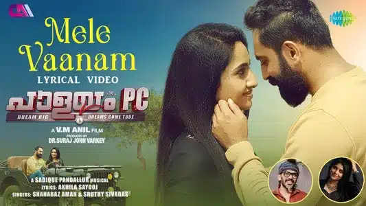 Mele Vanam Pole Lyrics Translation | Paalayam Pc | Shahabaz Aman | Sruthi Sivadas