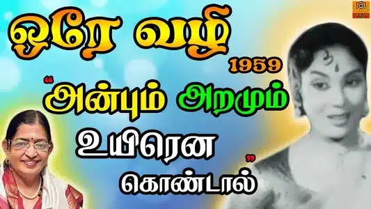 Anbum Aranum Lyrics Translation - Orey Vazhi | P. Susheela