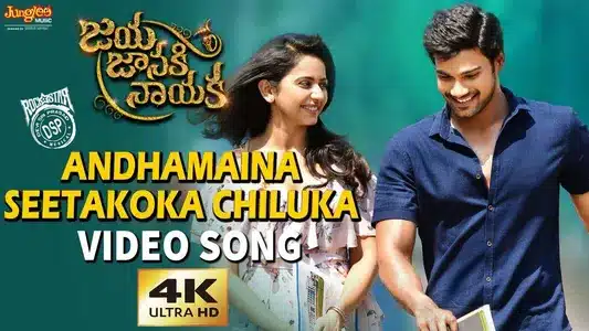 Andhamaina Seetakoka Chiluka Lyrics English Meaning: Jaya Janaki Nayaka | Sooraj Santhosh