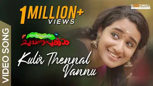 Kulir Thennal Vannu Lyrics English Translation - Sahyadriyile Chuvanna Pookkal | Abhirami Ajai | Girish Narayanan