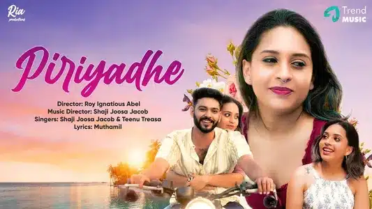 Piriyadhe Lyrics English (with Translation) – Shaji Joosa Jacob | Teenu Treasa