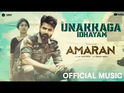 Unakkaga Idhayam Lyrics Translation – Amaran (2024) | G. David