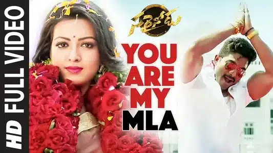 You Are My Mla Lyrics English Translation | Sarrainodu | Dhanunjay