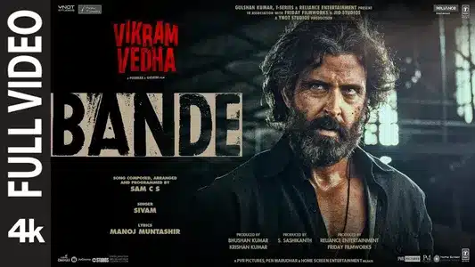 Bande Lyrics English Translation – Vikram Vedha | Sivam