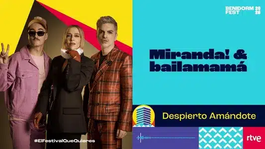 Despierto Amándote Lyrics Translated to English: Bailamamá | Miranda!