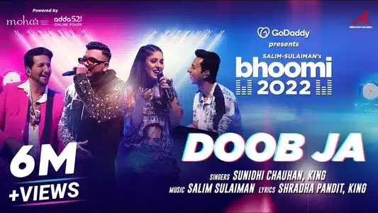 Doob Ja Lyrics Translation: Bhoomi 2022 | King | Sunidhi Chauhan