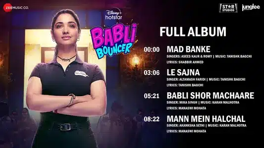 Mann Mein Halchal Lyrics Translation | Babli Bouncer | Akanksha Sethi