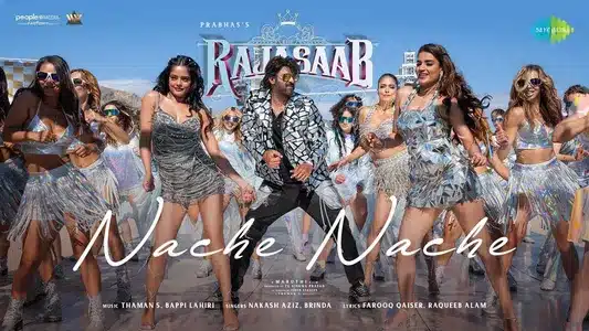 Nache Nache (Hindi) Lyrics English Translation — The Raja Saab | Brinda | Nakash Aziz