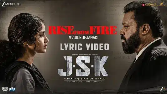 Rise From Fire Lyrics Translation: J. S. K - Janaki V/S State Of Kerala | Ghibran | Sarath Santosh