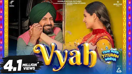 Vyah Lyrics Translation: Yaar Mera Titliaan Warga | Angrej Ali