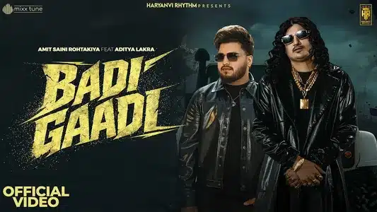 Badi Gaadi Lyrics With English Meaning | Amit Saini Rohtakiya