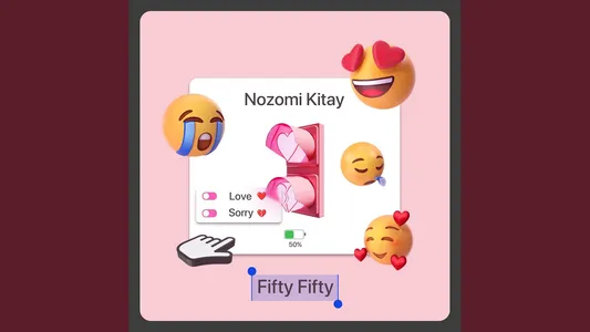 Fifty Fifty Lyrics English (Translation) — Nozomi Kitay