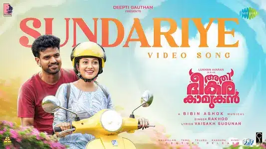 Sundariye Lyrics English Translation | Athi Bheekara Kaamukan | Rakhooo