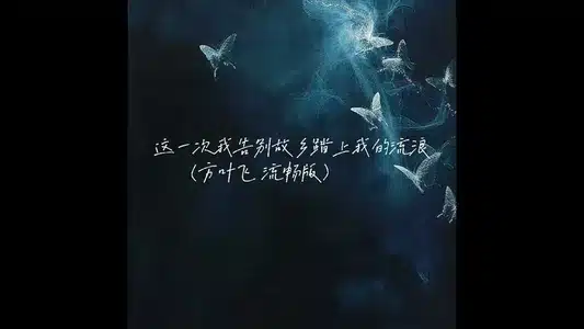 这一次我告别故乡踏上我的流浪 (方叶飞流畅版) Lyrics With English Translation — 布鲁维斯号