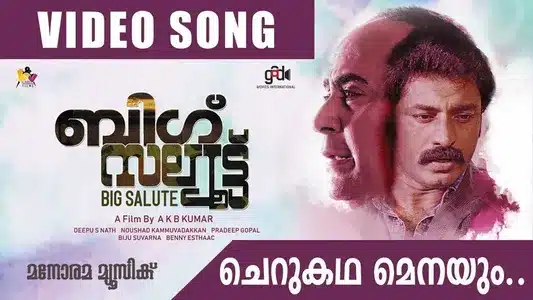 Cherukadha Menayum Lyrics English Meaning – Big Salute | Gayathri Suresh | Mathai Sunil