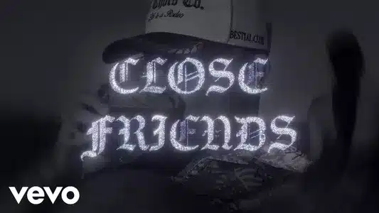 Close Friends Lyrics (with English Meaning) | Alemán | Gera Mx