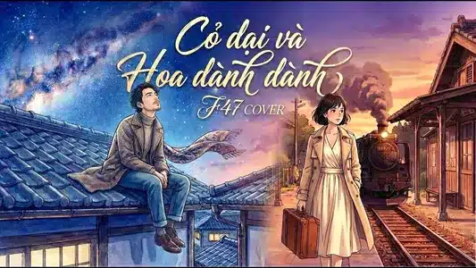 Cỏ Dại Và Hoa Dành Dành Lyrics {English Translation} — F47 Cover
