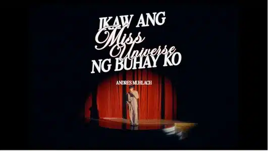 Ikaw Ang Miss Universe Ng Buhay Ko Lyrics (with English Meaning) — Andres Muhlach