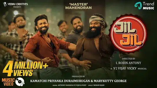 Jil Jil Lyrics English (Translation) — Anthony Daasan | V2 Vijay Vicky