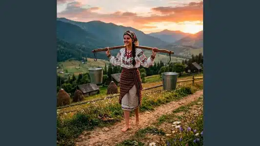 Несе Галя Водний Lyrics {English Meaning}: Molfar Band