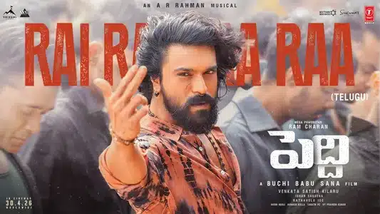 Rai Rai Raa Raa (Hindi) Lyrics English Meaning | Peddi | A.R. Rahman | Nakash Aziz