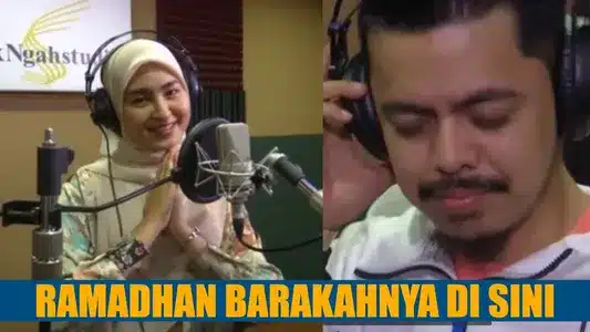 Ramadan Barakahnya Di Sini Lyrics Translated to English | Amin Idris | Wany Hasrita
