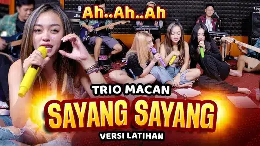 Sayang Sayang Lyrics With English Meaning | Trio Macan