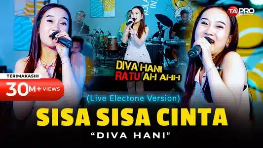 Sisa Sisa Cinta Lyrics (with English Meaning) | Diva Hani