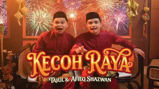 Kecoh Raya Lyrics With English Translation - Afieq Shazwan | Tajul